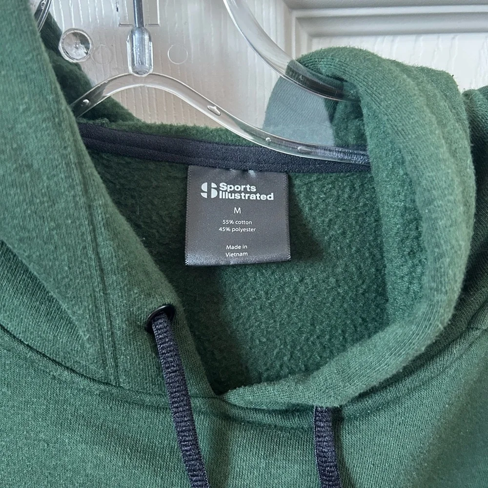 Sports Illustrated Forest Green Hoodie - Picture 3 of 3